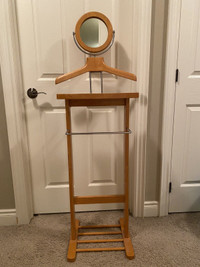 Solid Beechwood Valet Stand