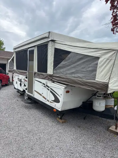 I'm selling my 2013 Rockwood Premier tent trailer, a fantastic camping option that's ready for adven...