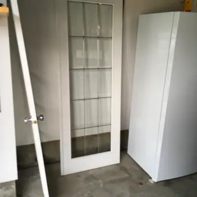 Slab French doors interior 80”x30” (2 pieces)