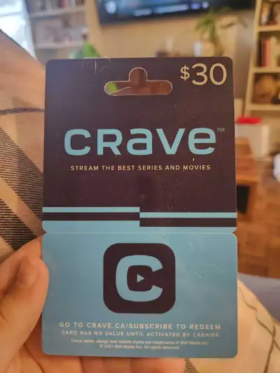 Crave gift card, View more