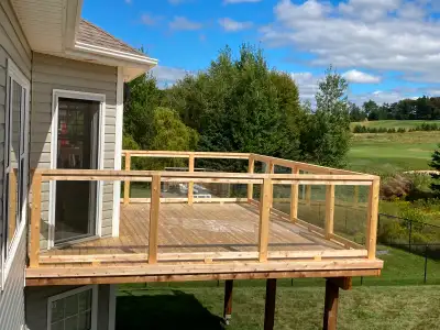 Cedar deck, View more