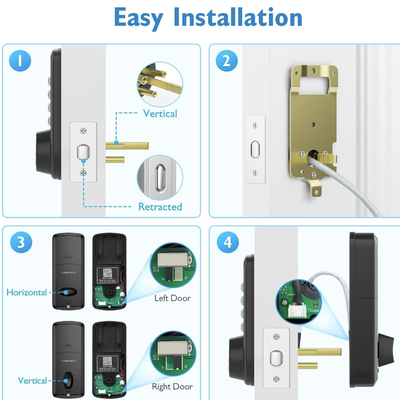 Keyless Entry Door Lock, Smart Lock with Auto-Lock, Electronic Keypad Deadbolt Lock -> Its brand new...