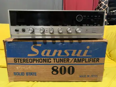 Sansui 800 Receiver, View more