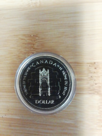 1977      Canada proof silver    one dollar coin