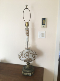 Mid Century Hollywood Regency Lamp #1