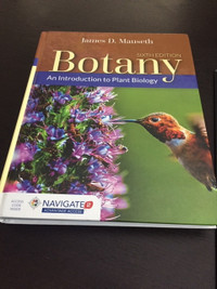 Textbook - Botany 6th Edition An Introduction to Plant Biology