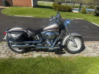 2007 Harley Davidson FLSTF 103 Fatboy for sale: Fuel Injected Engine 103 Screaming Eagle exhaust pip...