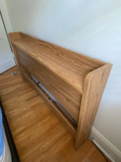 Free headboard, wood, queen size, View more