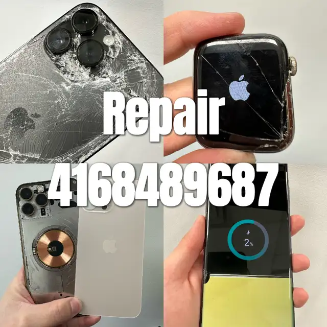 ⭐BEST PHONE REPAIR⭐iPhone Samsung iPad Watch broken screen+more in Cell Phone Services in Mississauga / Peel Region - Image 2