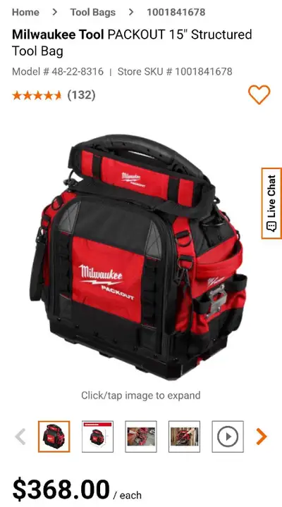 Milwaukee Packout Tool Bag, View more