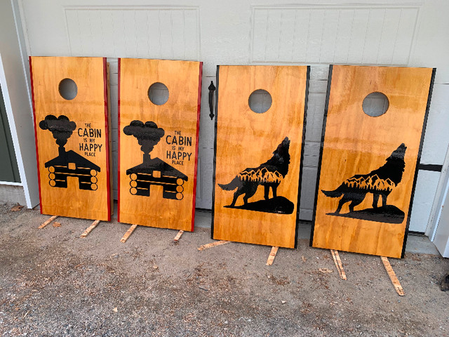 Cornhole Boards/Accessories - You Customize - Great Xmas Gift!! in Toys & Games in Oshawa / Durham Region