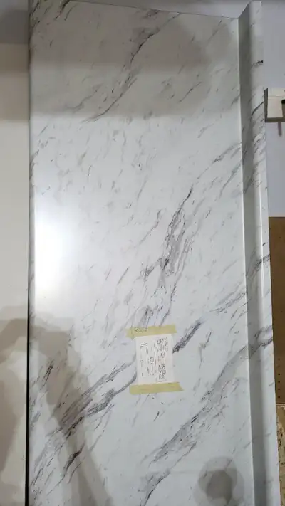 countertop 85 x 25 new CALCUTTA marble Laminate, View more