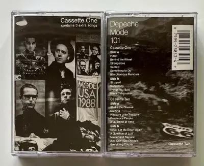 Depeche Mode - ''101'' Original 1989 2 Cassette Set, View more