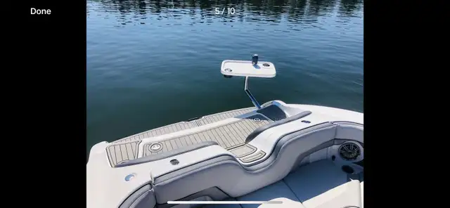 2015 Yamaha 212X Jet Surf Wake Boat in Powerboats & Motorboats in Saskatoon - Image 8