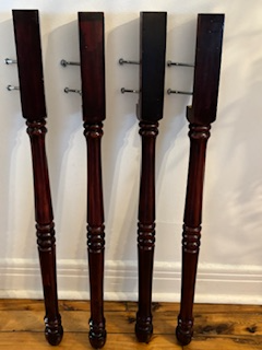 4 Wooden Legs