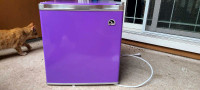 Igloo purple mini fridge 