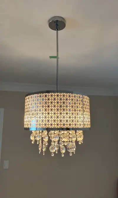 Chandelier with Crystal Accents, View more