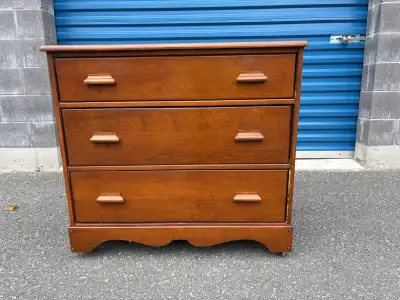 Three Drawer Dresser (Needs Couple Small Repairs), View more