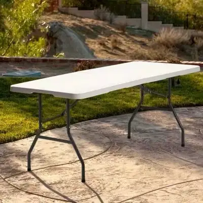 New Folding Table Camping Table Folding Table 6 Foot Plastic Tab, View more