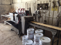 Custom Industrial Wood Staining Machine 