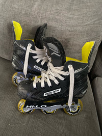 Youth Bauer roller skates size 13Y