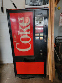 Vintage Coke vending machine