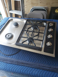 Wolf gas cooktop