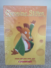 NEW Geronimo Stilton Four-Cheese Box (4 books) Set [for Gr 2-5]