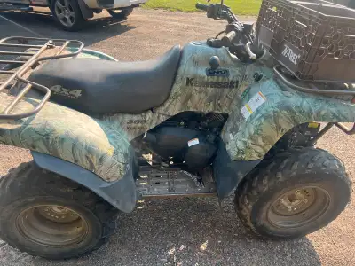 Quad runs, as is