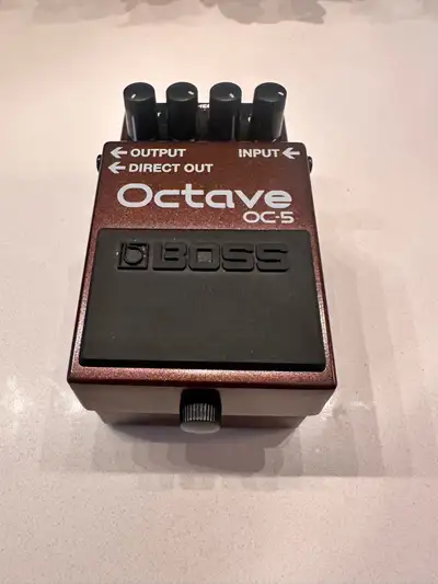 BOSS OC-5 Octave Pedal, View more