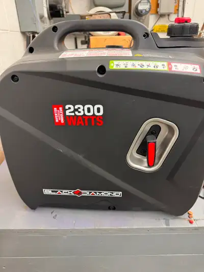 Bought, filled with oil and started to test it out. Mrs. sold trailer and will not need for camping...