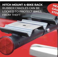 Husky 2 to 4 Bike Hitch Mount Rack