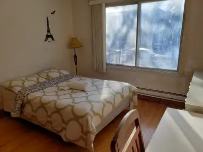 Room for rent. Near Metro Monk station.