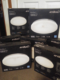 Artika Moonraker 13-Inch LED Ceiling Light - new, $30.00 each