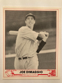 1985 TCMA 1948 and 1949 Play Ball Sets - Dimaggio