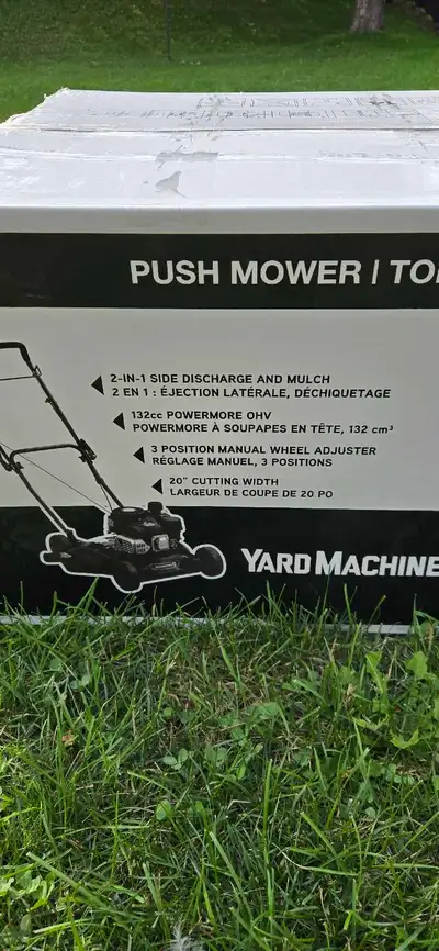 Yard Machines Push Mower, View more