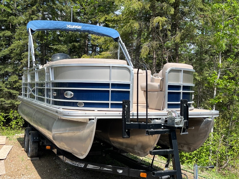 Pontoon Boat for Sale Powerboats & Motorboats Prince Albert Kijiji