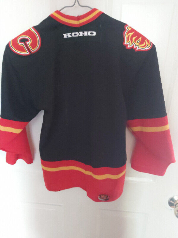 Calgary Flames Vintage CCM Hockey Jersey Horse Stallion Rare -  UK