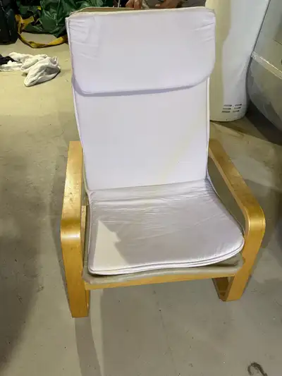 ikea chair poang & 2 covers, View more