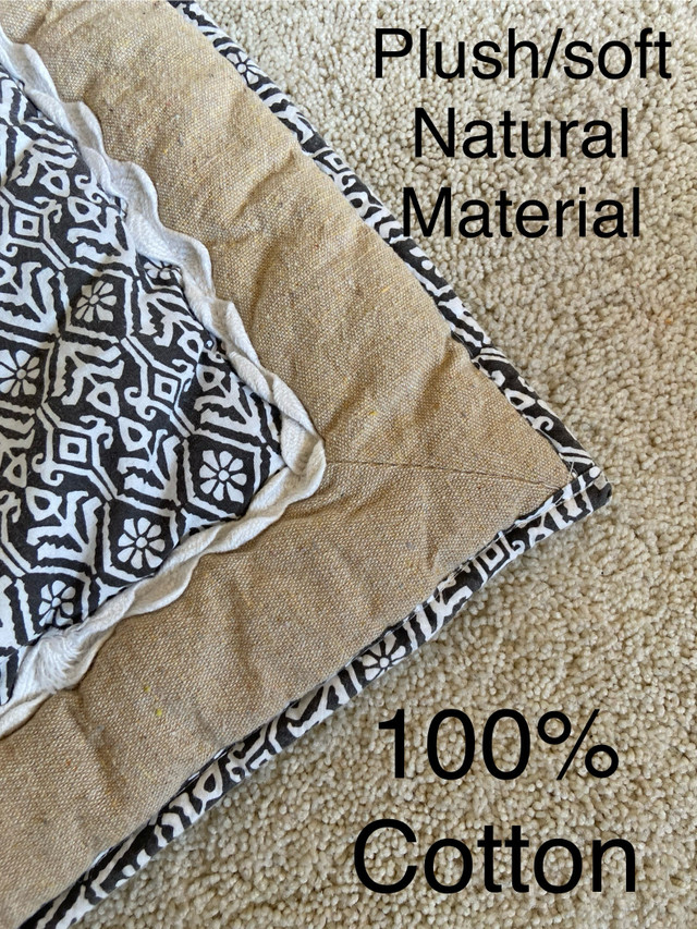 100% Cotton Baby Blanket w/precious animal design  in Toys in Winnipeg - Image 3