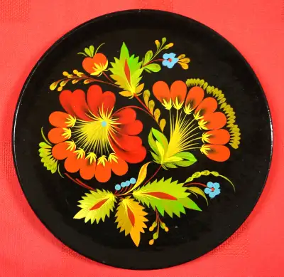 Beautifully Painted Decorative Plates $20 each $45 for 3, View more