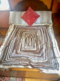 Handmade crochet blanket /throw 