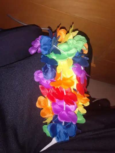 lei, a garland or necklace of flowers given in Hawaii as a token of welcome or farewell. Leis are mo...