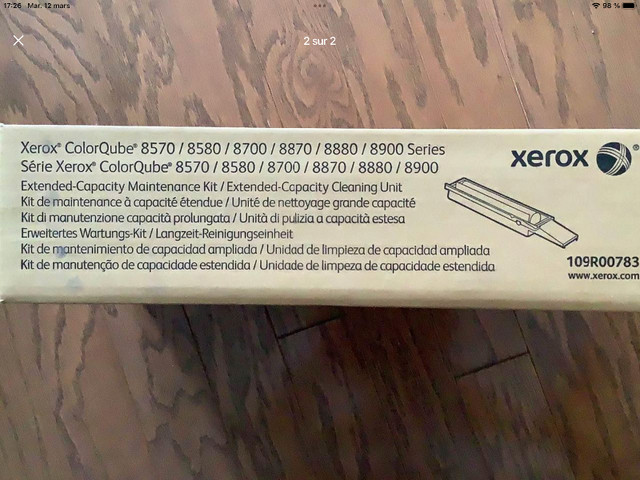 Xerox Cartouches d’encre et Kit de maintenance dans Imprimantes, Scanneurs  à Sherbrooke - Image 2
