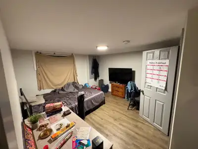 ✨ Spacious Furnished Room in the basement for Rent – Available from January 1st at 590 Brock Street...