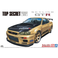 Aoshima 1/24 Top Secret BNR34 Skyline GT-R ’02 (Nissan)