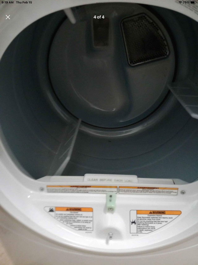Whirlpool electric    dryer 100% working in Washers & Dryers in Kitchener / Waterloo - Image 4