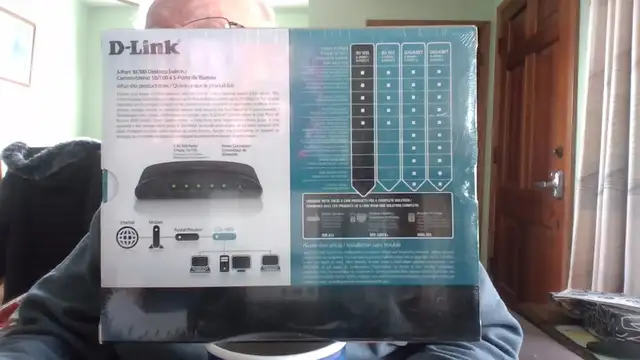 D-Link 5-Port 10 100 Desktop Switch in Networking in Leamington - Image 3