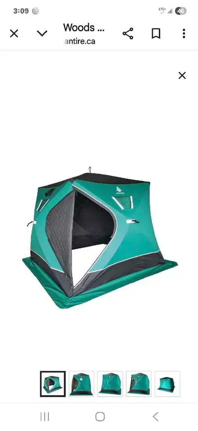 Woods Artic 4 person insulated shelter. New., View more