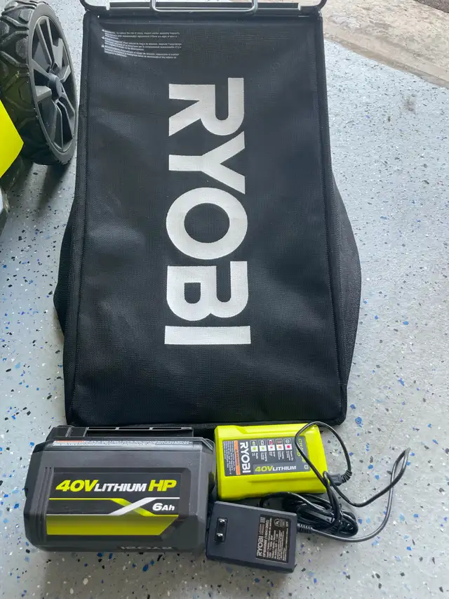 [EXCELLENT COND] RYOBI 40V HP Brushless 20'' Cordless Lawn Mower in Lawnmowers & Leaf Blowers in Oakville / Halton Region - Image 5